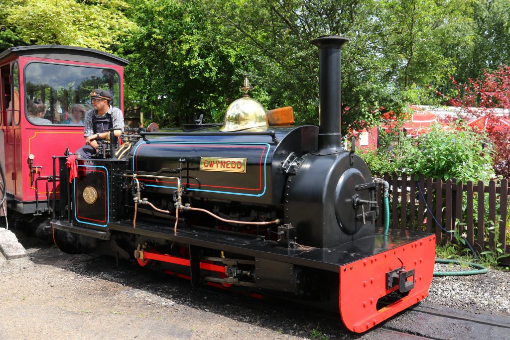 Photograph of 2ft gauge loco Gwynedd
